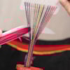 Komplett Bandvävningskit Basic Jokkmokk Lila/rosa