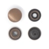 Tryckknapp för 3.6-4.0mm läder Ø15mm 10st antik koppar