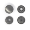 Tryckknapp för 3.6-4.0mm läder Ø15mm 10st gun metal
