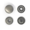 Tryckknapp för 2.4-2.8mm läder Ø13mm 10st antik silver