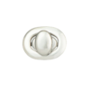 Väsklås - Vridlås 29 x 22mm silver