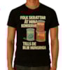 T-shirt prepping - Folk skrattar åt mina konserver - svart L