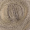 Kardad ull 25g 30 micron 104  ljusgrå melerad