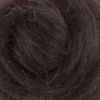 Kardad ull 100g 30 micron 009 gråsvart