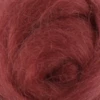 Kardad ull 100g 30 micron 062 vinröd