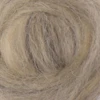 Kardad ull 100g 30 micron 104 ljusgrå melerad