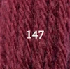 Ullgarn Appleton crewel 2-trådigt 25m 147 Dull rose pink