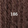 Ullgarn Appleton crewel 2-trådigt 25m 186 Chocolate