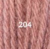 Ullgarn Appleton crewel 2-trådigt 25m 204 Flame red