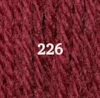 Ullgarn Appleton crewel 2-trådigt 25m 226 B. terra cotta