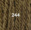 Ullgarn Appleton crewel 2-trådigt 25m 244 Olive green
