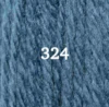 Ullgarn Appleton crewel 2-trådigt 25m 324 D. marine blue