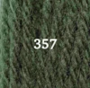 Ullgarn Appleton crewel 2-trådigt 25m 357 Grey green