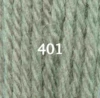 Ullgarn Appleton crewel 2-trådigt 25m 401 Sea green