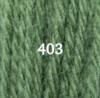 Ullgarn Appleton crewel 2-trådigt 25m 403 Sea green