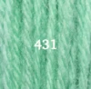 Ullgarn Appleton crewel 2-trådigt 25m 431 Signal green