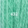 Ullgarn Appleton crewel 2-trådigt 25m 432 Signal green
