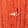 Ullgarn Appleton crewel 2-trådigt 25m 443 Orange red