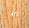 Ullgarn Appleton crewel 2-trådigt 25m 472 Autumn yellow