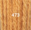 Ullgarn Appleton crewel 2-trådigt 25m 473 Autumn yellow