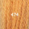 Ullgarn Appleton crewel 2-trådigt 25m 474 Autumn yellow