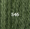 Ullgarn Appleton crewel 2-trådigt 25m 546 English green