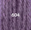 Ullgarn Appleton crewel 2-trådigt 25m 604 Mauve