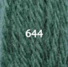 Ullgarn Appleton crewel 2-trådigt 25m 644 Peacock blue