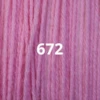 Ullgarn Appleton crewel 2-trådigt 25m 672 Bubble gum pink