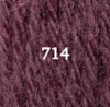 Ullgarn Appleton crewel 2-trådigt 25m 714 Wine red