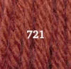 Ullgarn Appleton crewel 2-trådigt 25m 721 Paprika