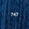 Ullgarn Appleton crewel 2-trådigt 25m 747 B. china blue