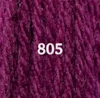 Ullgarn Appleton crewel 2-trådigt 25m 805 Fucshia