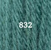 Ullgarn Appleton crewel 2-trådigt 25m 832 B. peacock blue