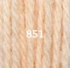 Ullgarn Appleton crewel 2-trådigt 25m 851 Custard yellow