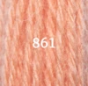 Ullgarn Appleton crewel 2-trådigt 25m 861 Coral