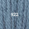 Ullgarn Appleton crewel 2-trådigt 25m 922 Dull china blue