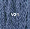 Ullgarn Appleton crewel 2-trådigt 25m 924 Dull china blue