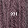 Ullgarn Appleton crewel 2-trådigt 25m 931 Dull mauve