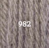 Ullgarn Appleton crewel 2-trådigt 25m 982 Putty groundings