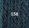 Ullgarn Appleton tapestry 4-trådigt 10m 158 Mid blue