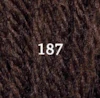Ullgarn Appleton tapestry 4-trådigt 10m 187 Chocolate