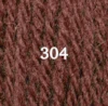 Ullgarn Appleton tapestry 4-trådigt 10m 304 Red fawn