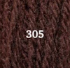 Ullgarn Appleton tapestry 4-trådigt 10m 305 Red fawn