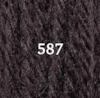 Ullgarn Appleton tapestry 4-trådigt 10m 587 Brown grounding