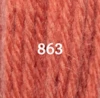 Ullgarn Appleton tapestry 4-trådigt 10m 863 Coral