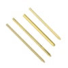 Lasknål med invändig gänga 1.0-1.5mm platt