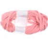 Platt bomullssnodd 3mm 5m 030 mörk babyrosa