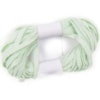 Platt bomullssnodd 3mm 5m 053 mintgrön
