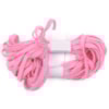 Platt bomullssnodd 3mm 5m 074 rosa